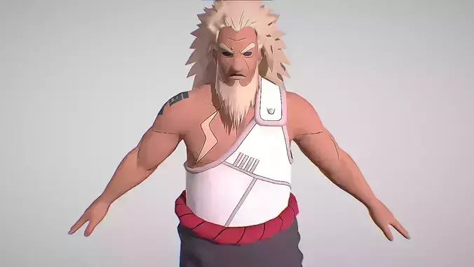 The Third Raikage - Naruto Shippuden - Ultimate Ninja Storm 3 3D model