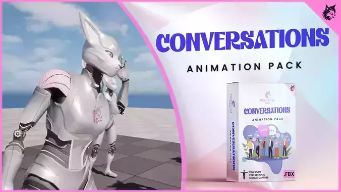 Conversations Animation Pack 3D model