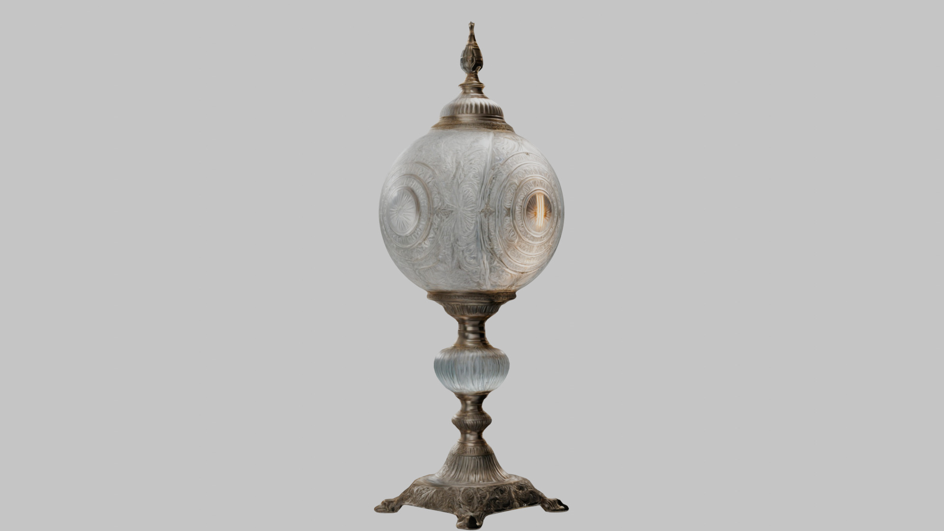 Ornate Decoration 3D Model Low-poly 3D model_26