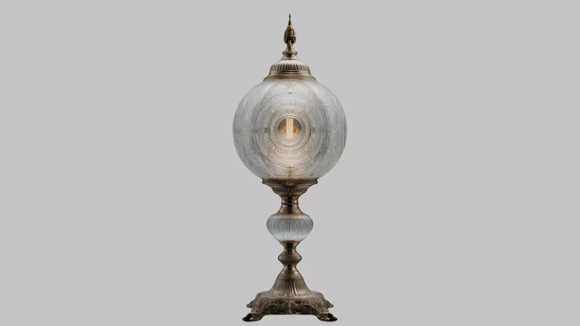 Ornate Decoration 3D Model Low-poly 3D model_0