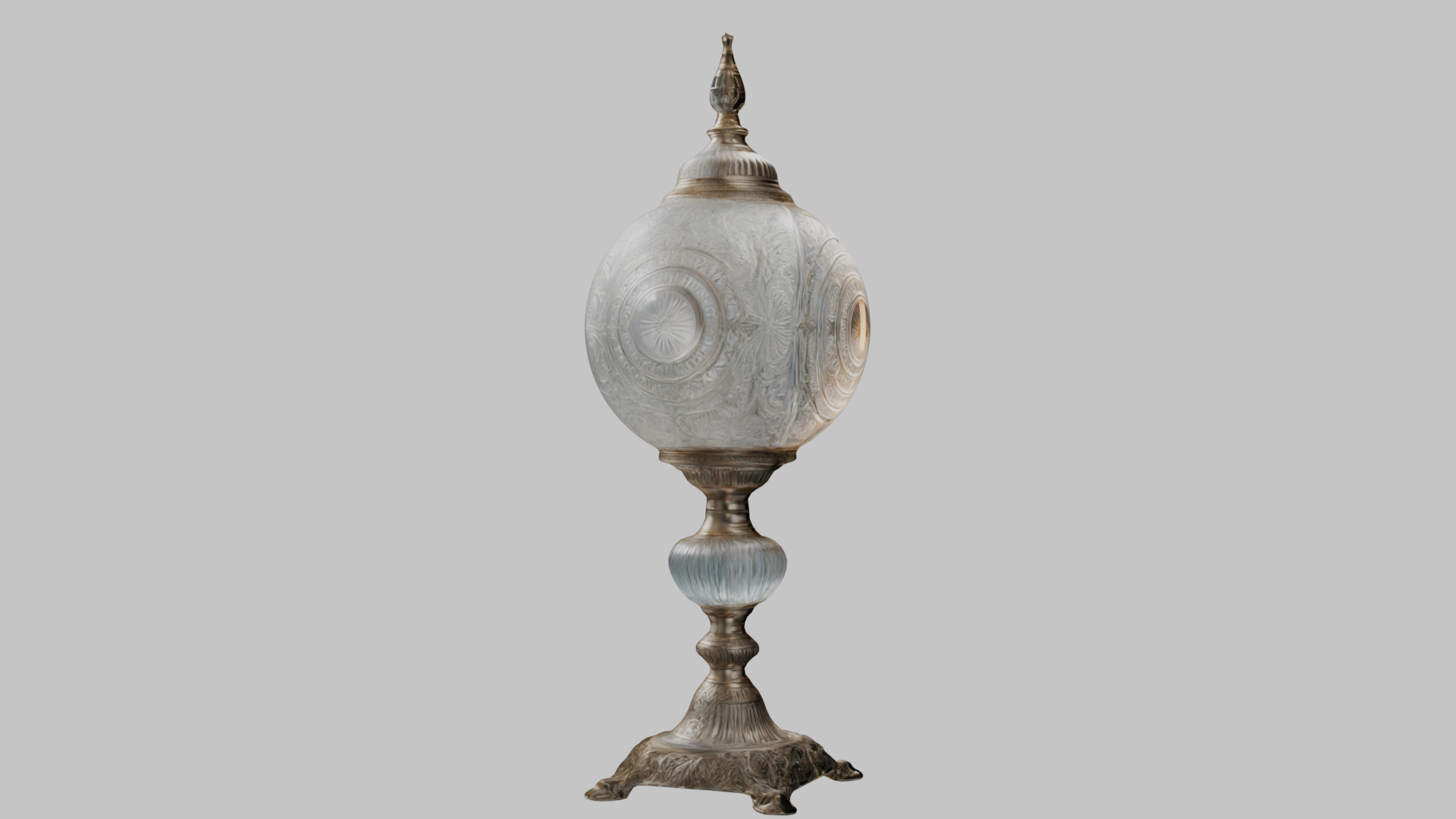 Ornate Decoration 3D Model Low-poly 3D model_27