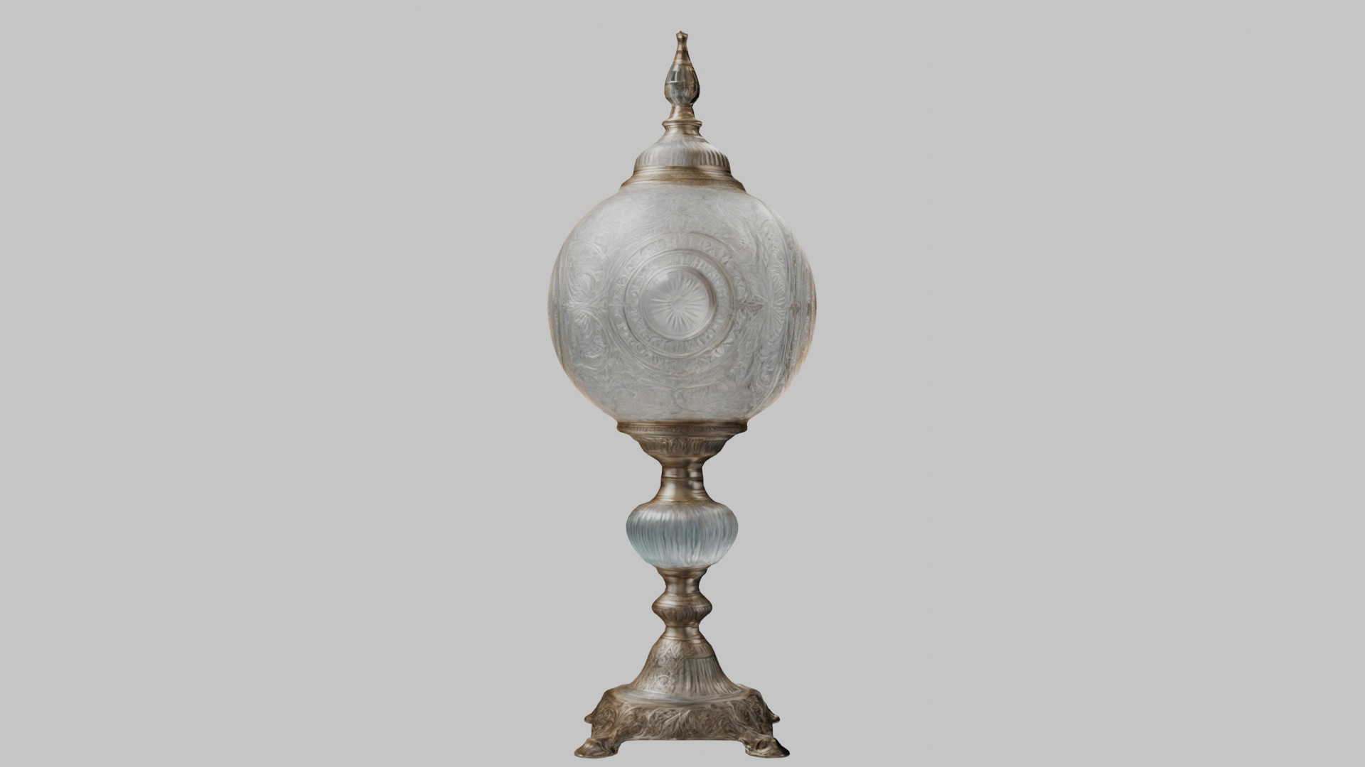 Ornate Decoration 3D Model Low-poly 3D model_28