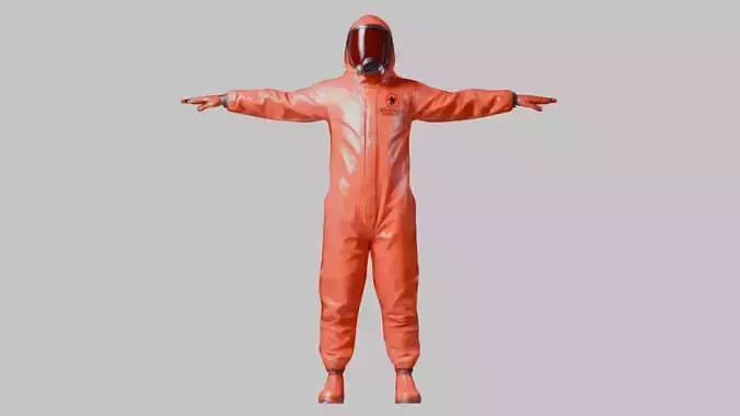 Hazmat Suit Character