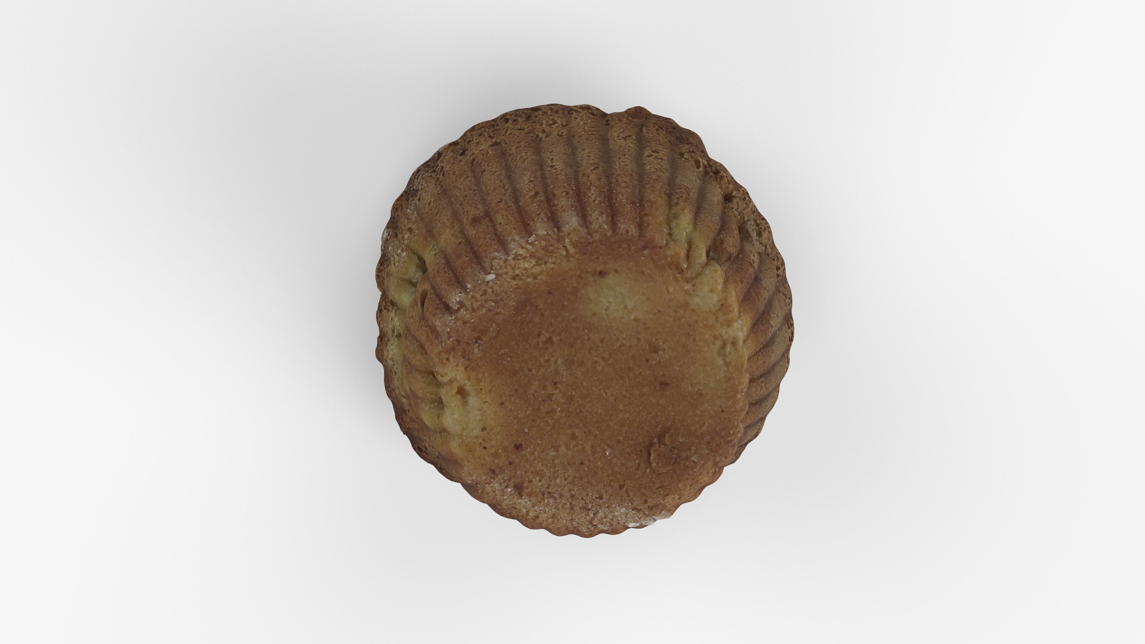 Photorealistic 3D scan of cupcakes muffin Low-poly 3D model_11