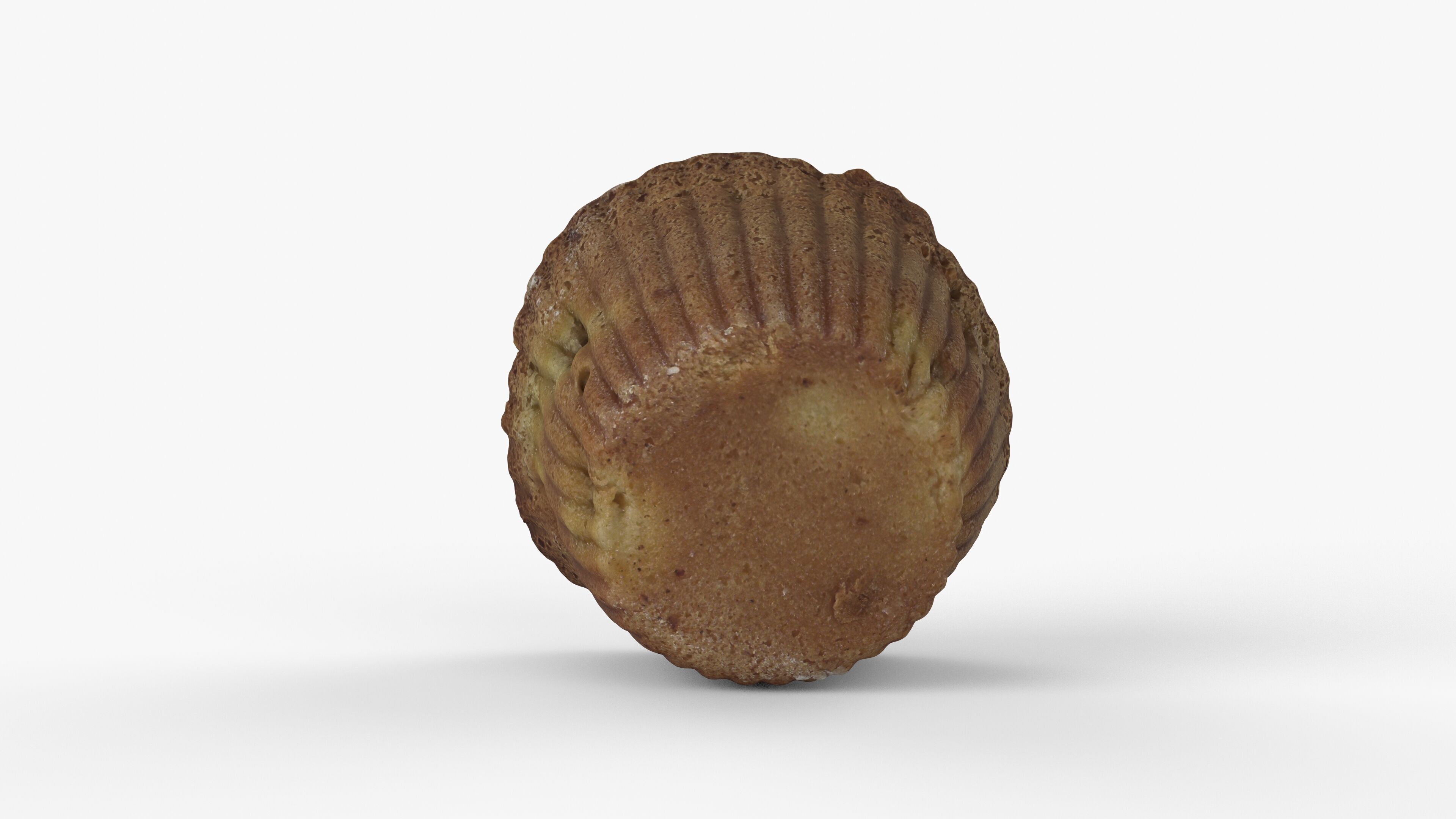 Photorealistic 3D scan of cupcakes muffin Low-poly 3D model_14
