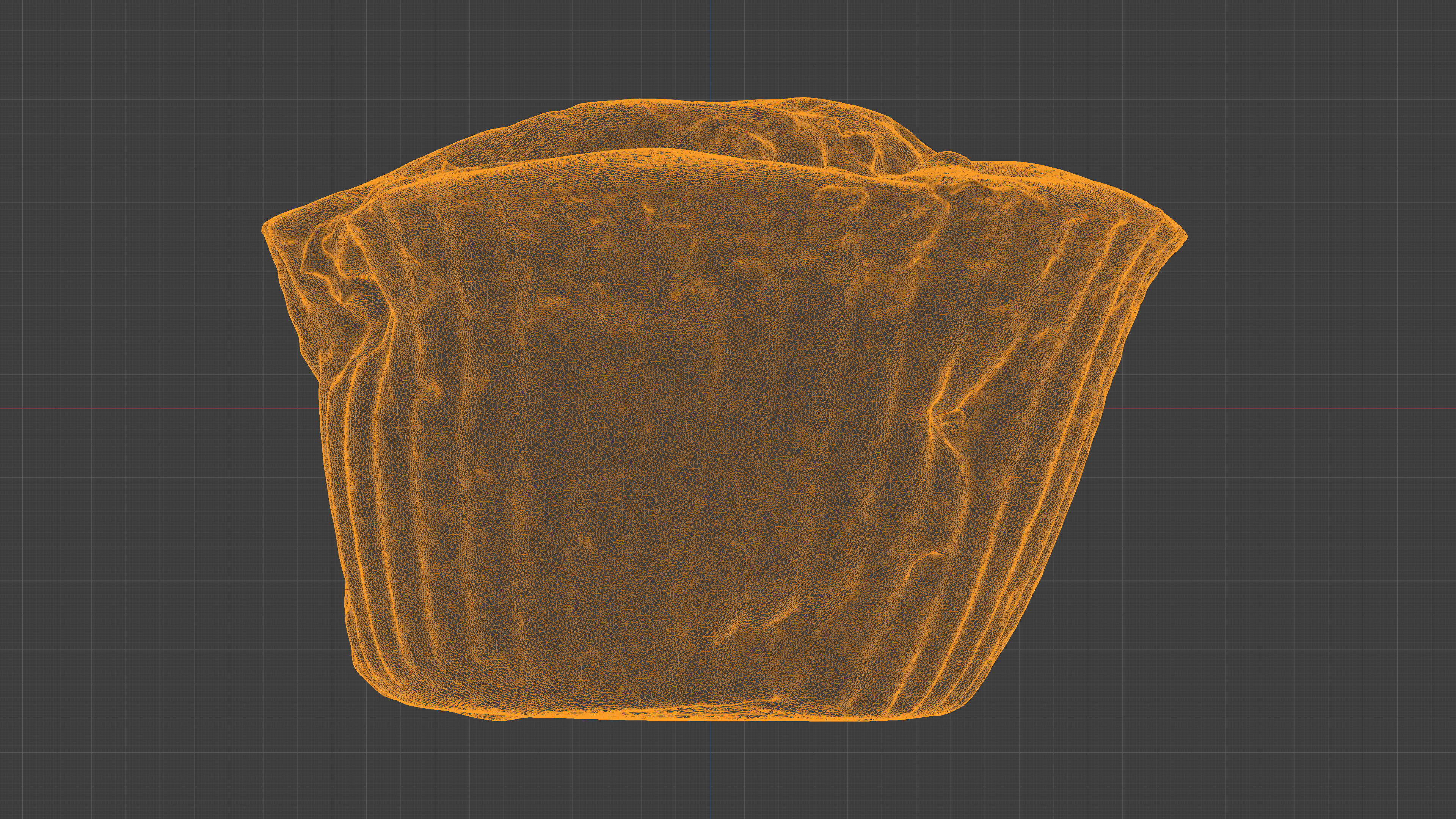 Photorealistic 3D scan of cupcakes muffin Low-poly 3D model_25