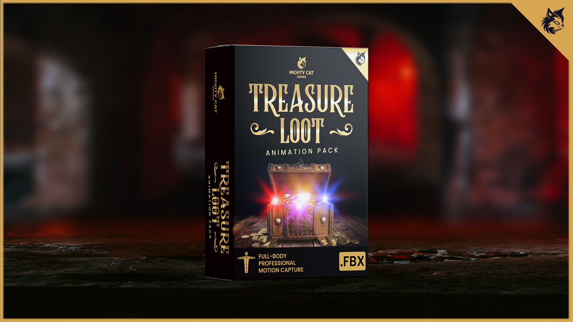 Treasure Loot Animation Pack 3D model_11