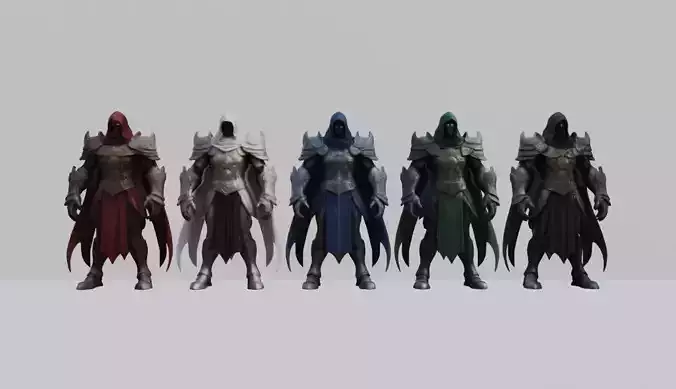 Temple Sentinel 3D Model Pack