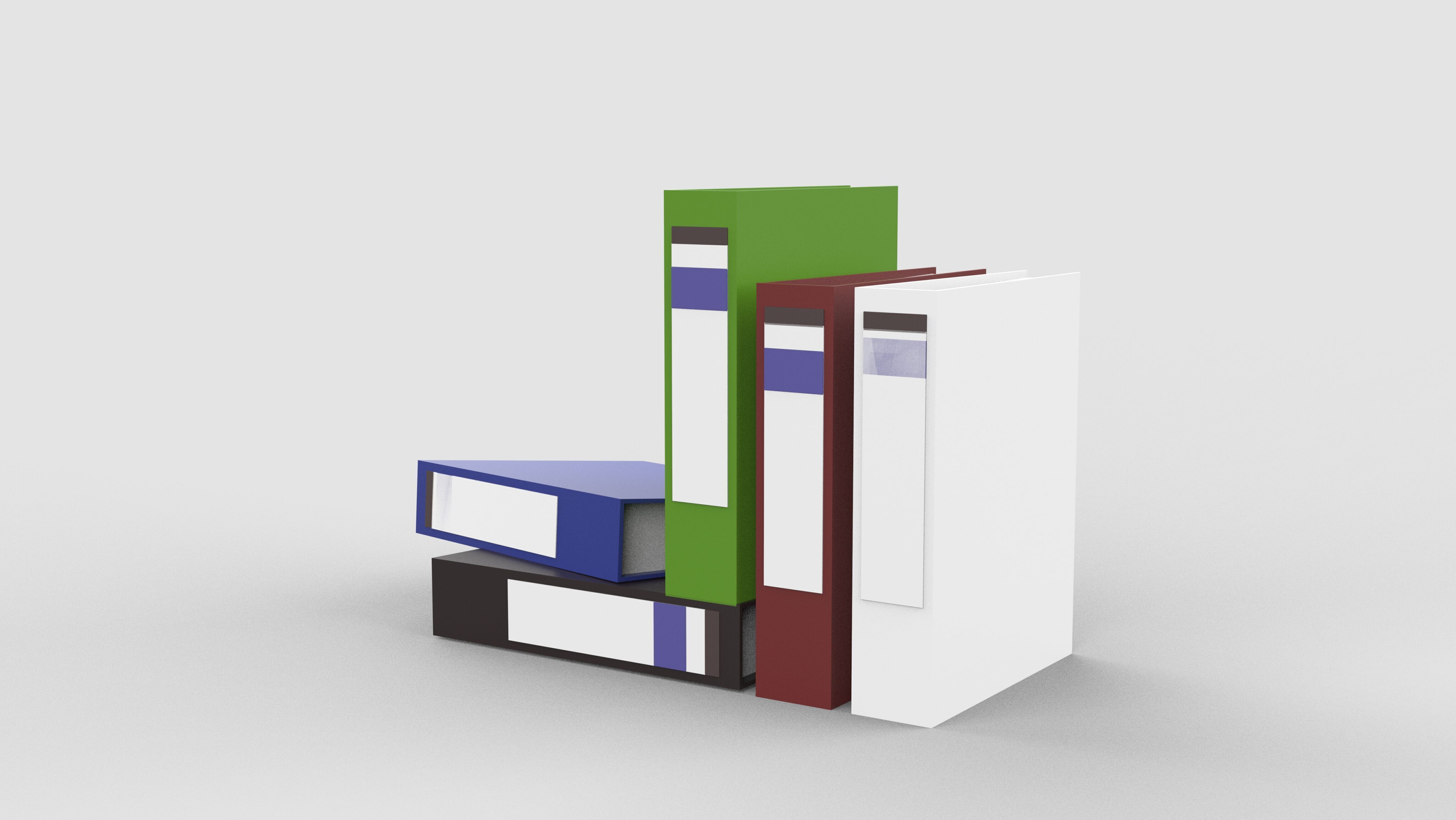 Ring Binder  3D model_7
