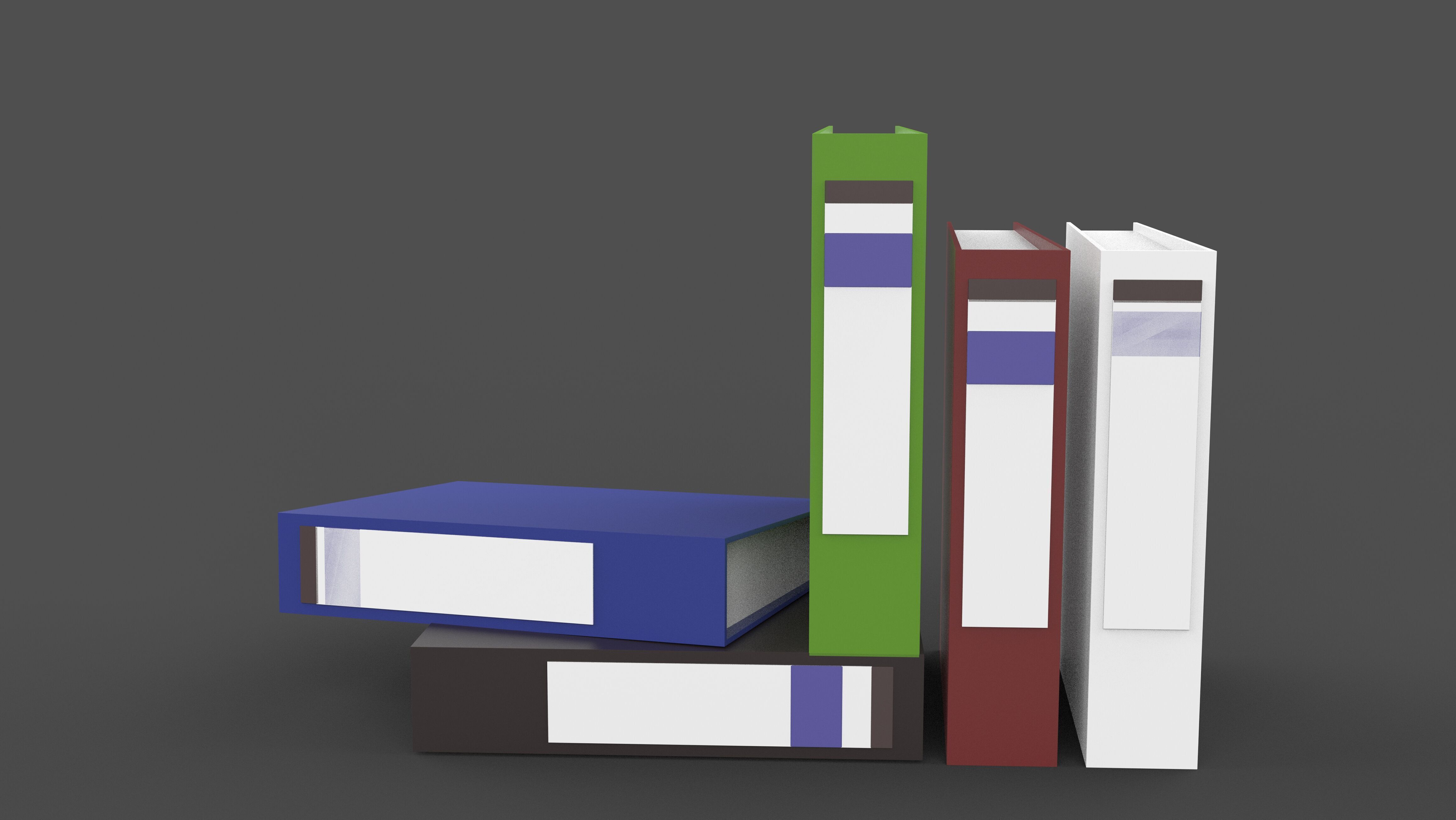 Ring Binder  3D model_9