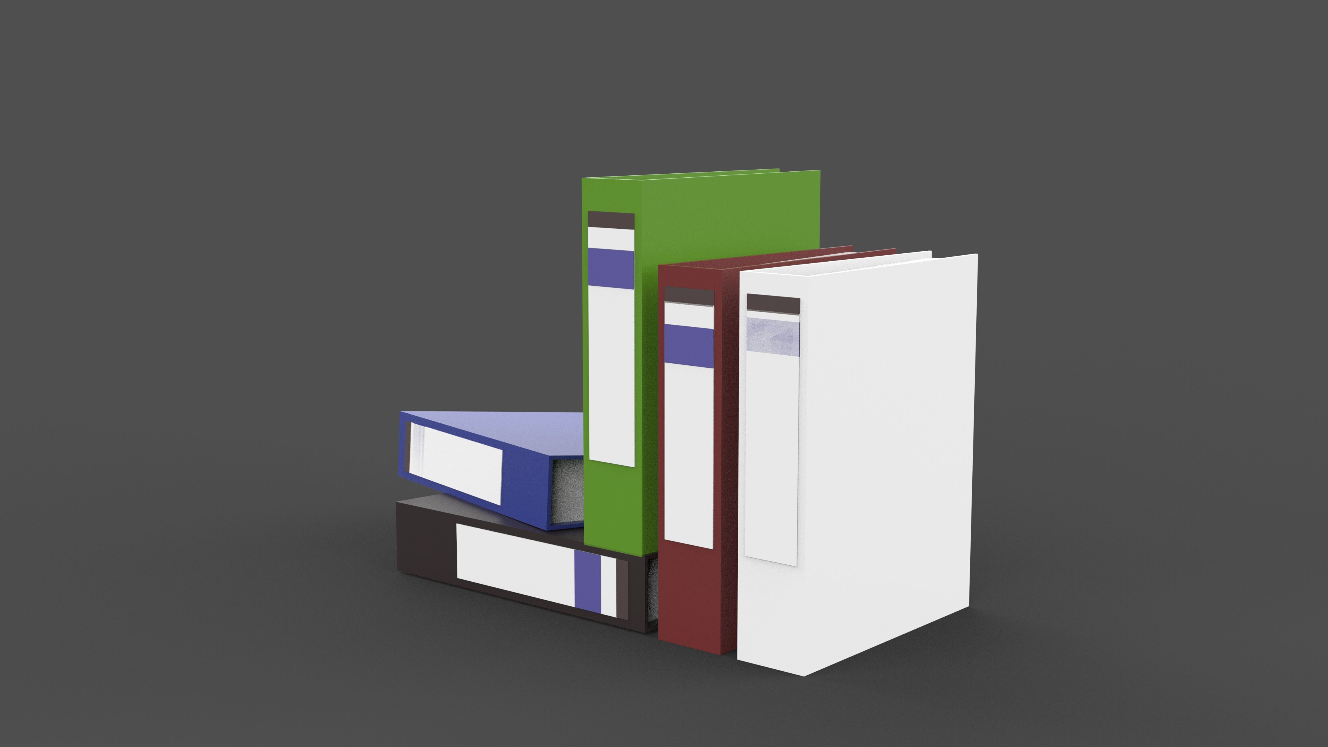 Ring Binder  3D model_6