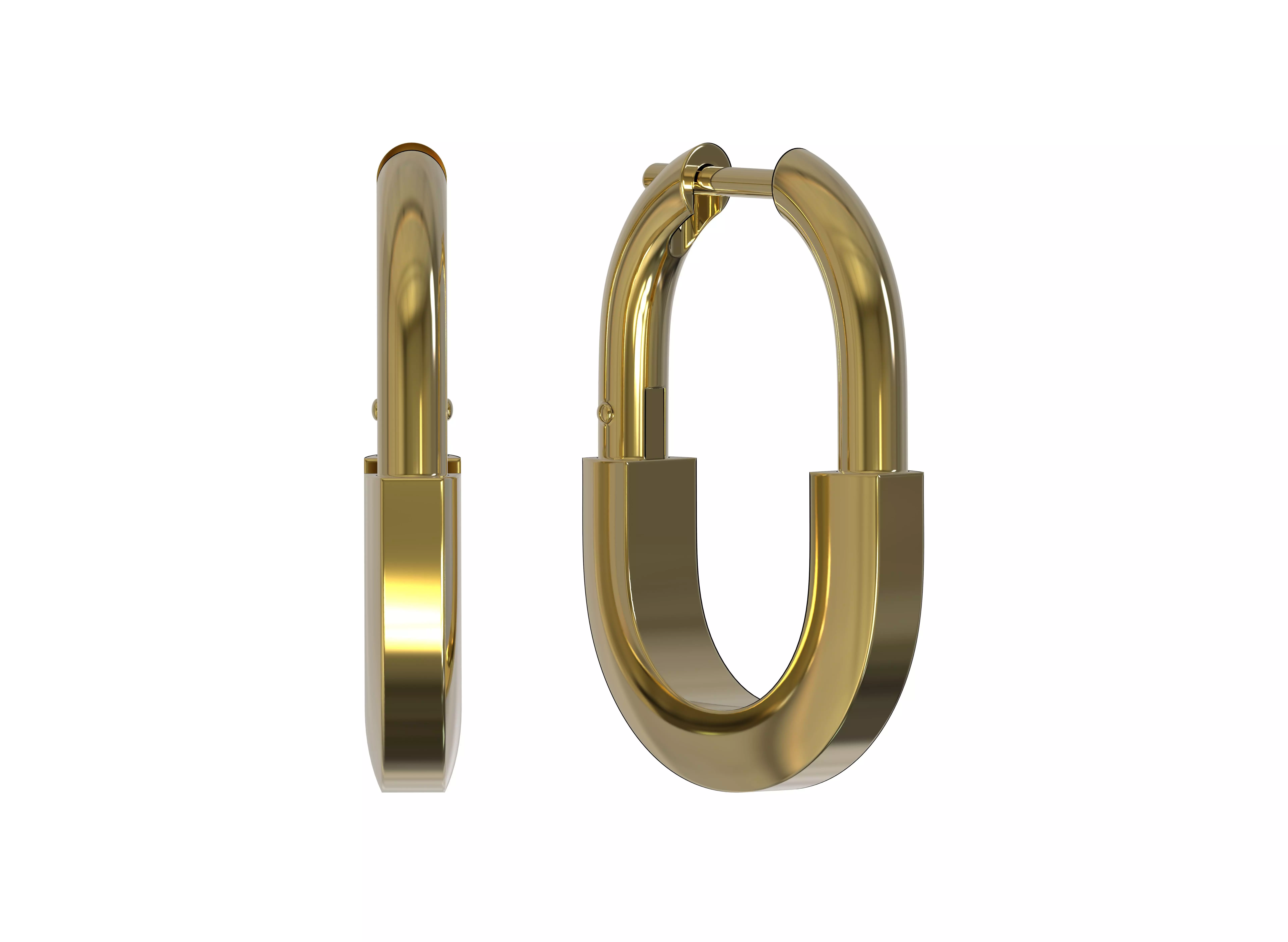 earrings Tiffany 3D print model_0