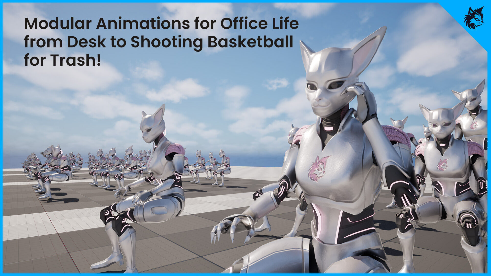 Office and Presentation Animation Pack 3D model_5