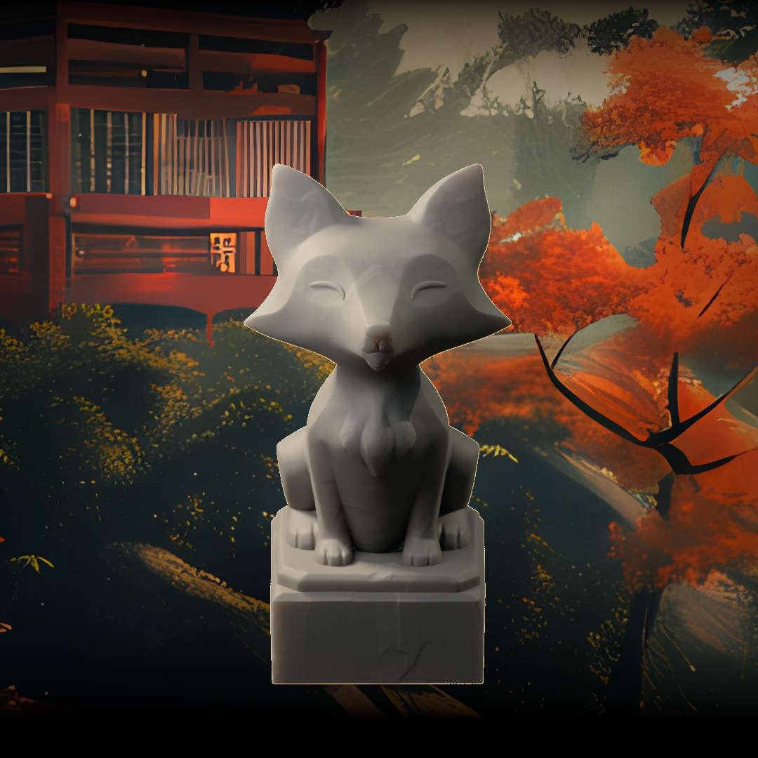 Japan Collection - keycaps to print - Mechanical keyboard 3D print model_11