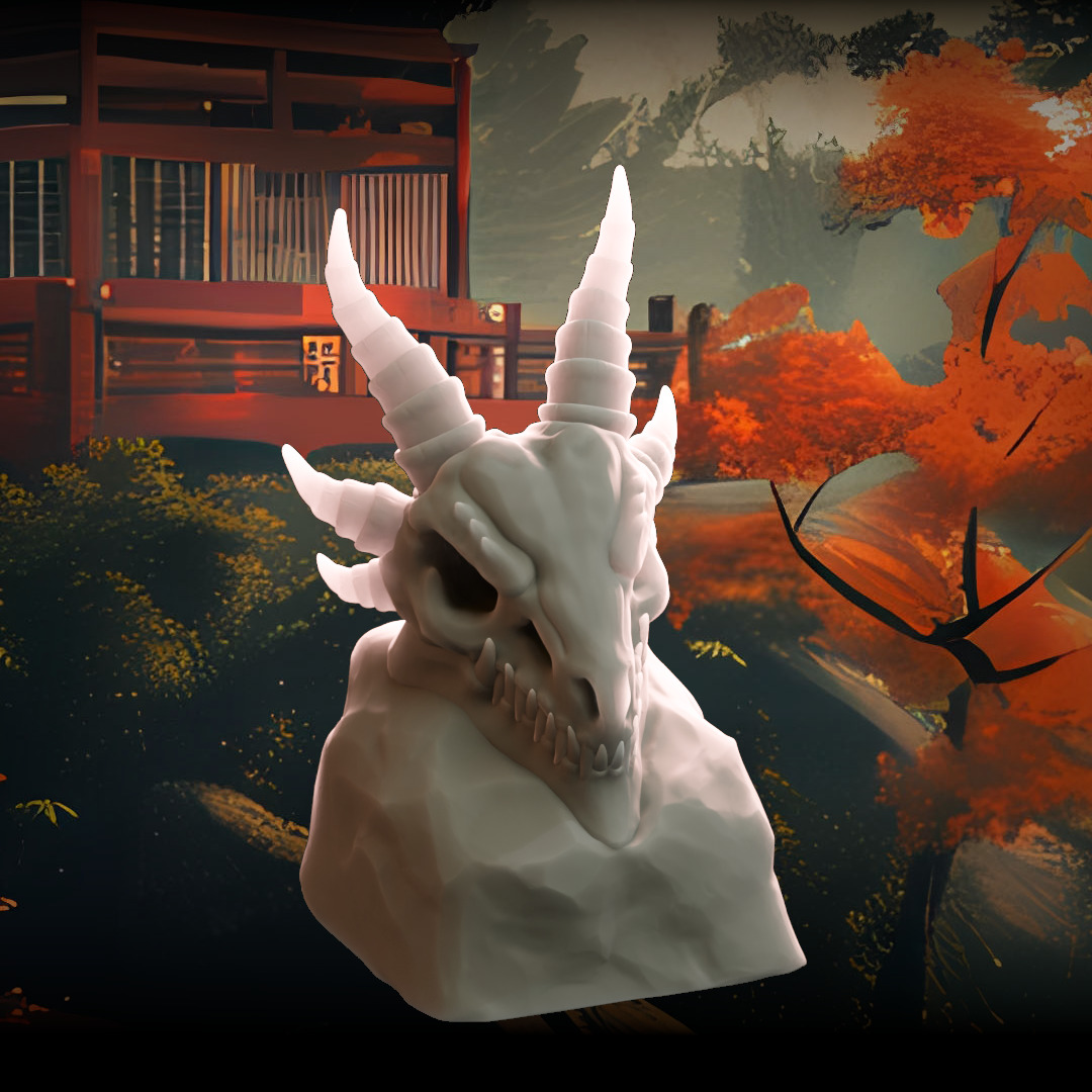 Japan Collection - keycaps to print - Mechanical keyboard 3D print model_10