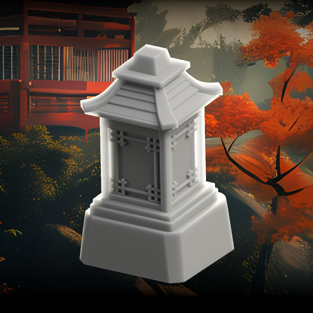 Japan Collection - keycaps to print - Mechanical keyboard 3D print model_21