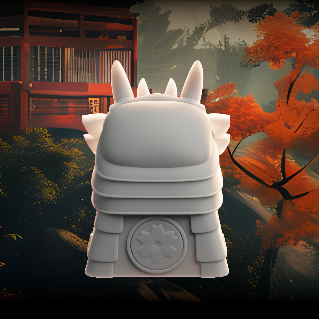 Japan Collection - keycaps to print - Mechanical keyboard 3D print model_18