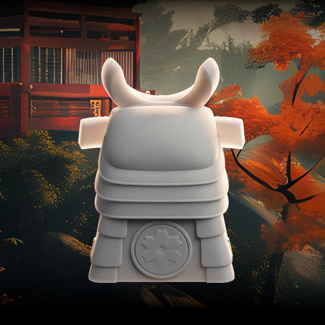 Japan Collection - keycaps to print - Mechanical keyboard 3D print model_25