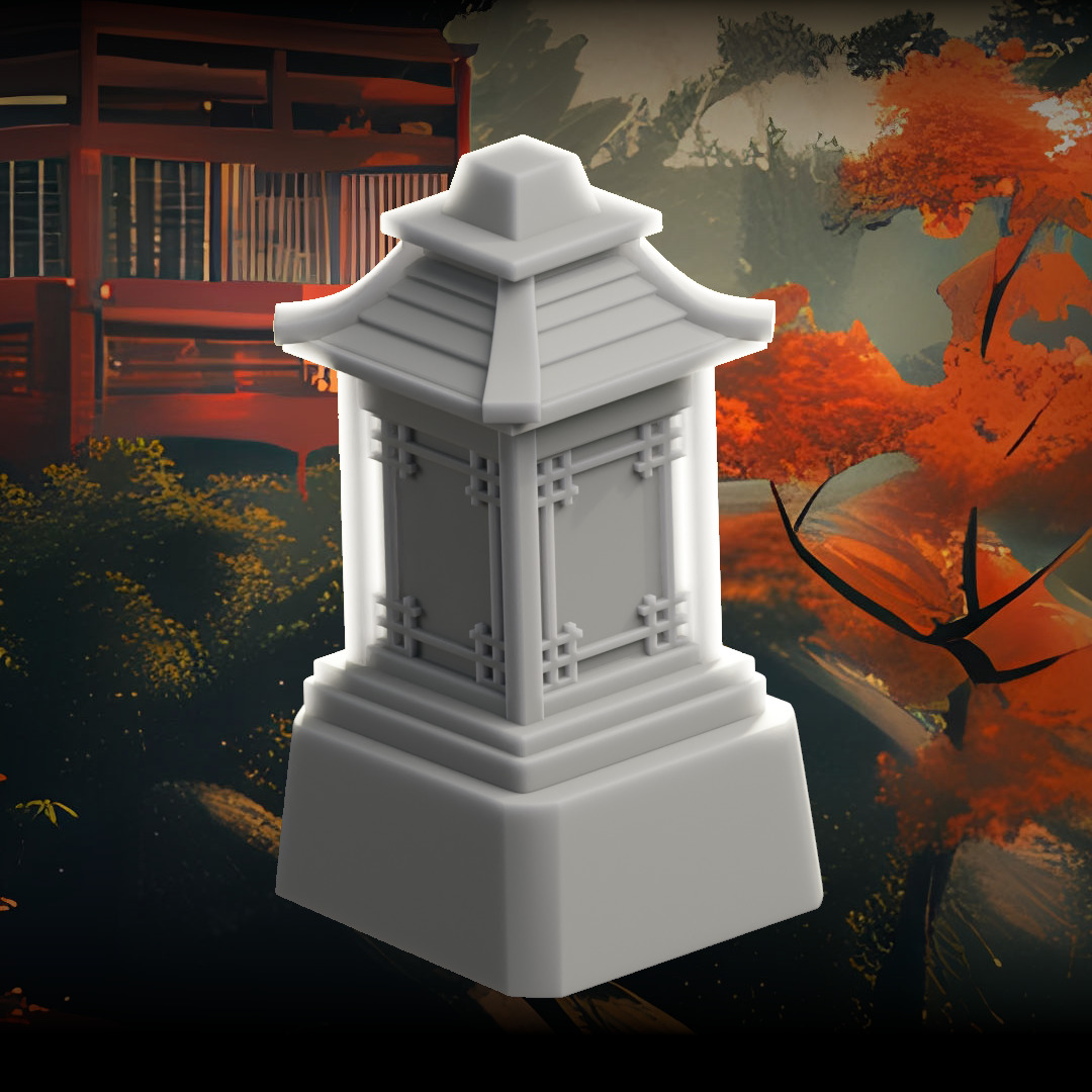 Japan Collection - keycaps to print - Mechanical keyboard 3D print model_20