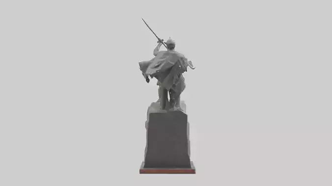 Fighter of Liberty Sculpture model