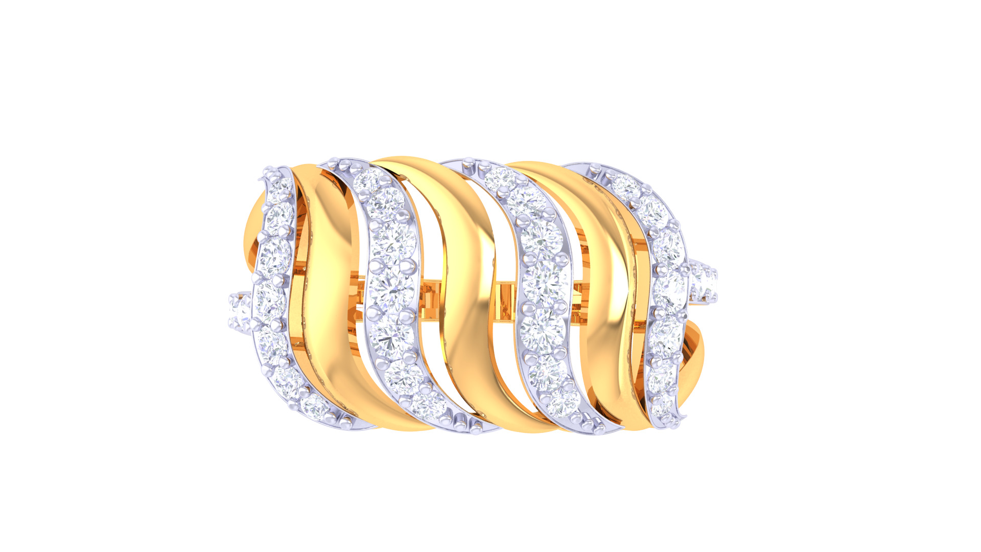 Women Ring MTL 3dm STL OBJ FBX Details 3D print model_1