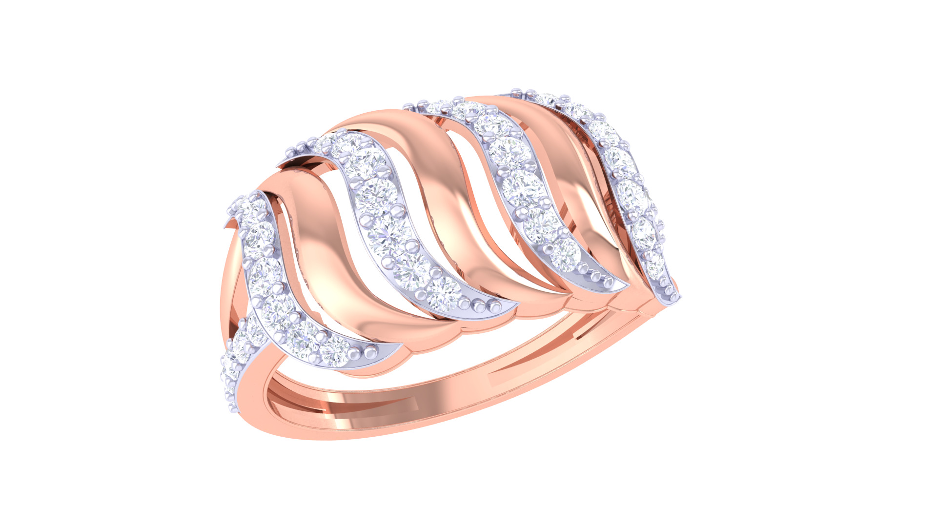 Women Ring MTL 3dm STL OBJ FBX Details 3D print model_2