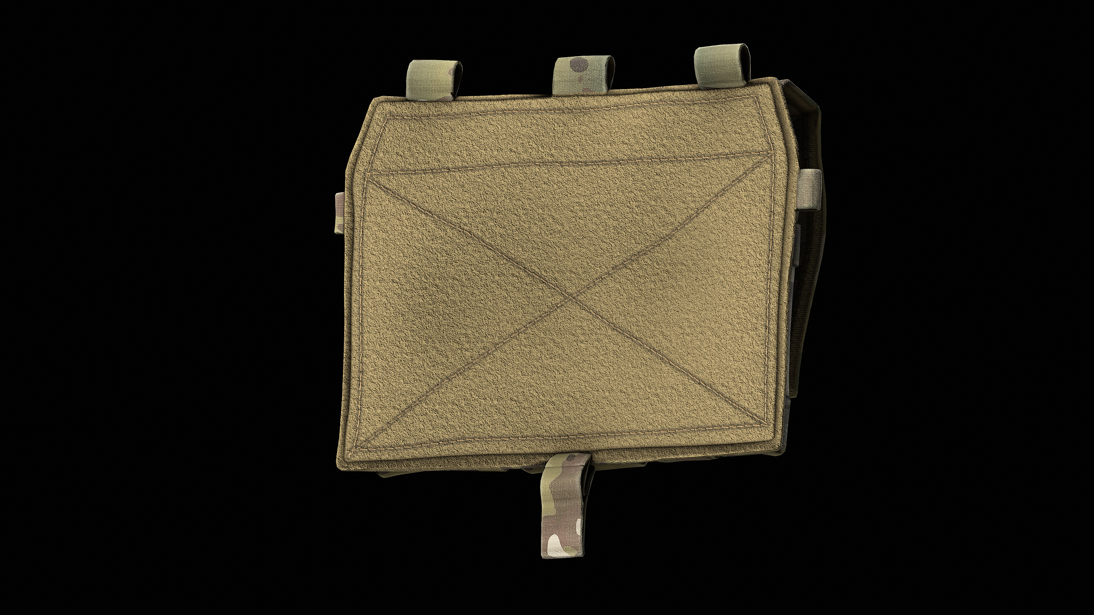AVS Detachable Flap Front Low-poly 3D model_11