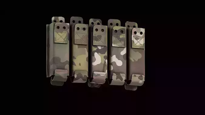 5x Handgun Magazine Pouch