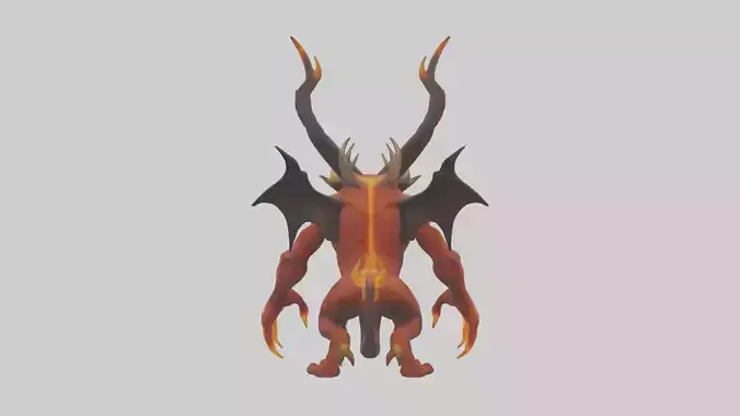 Fire Demon model 3D model