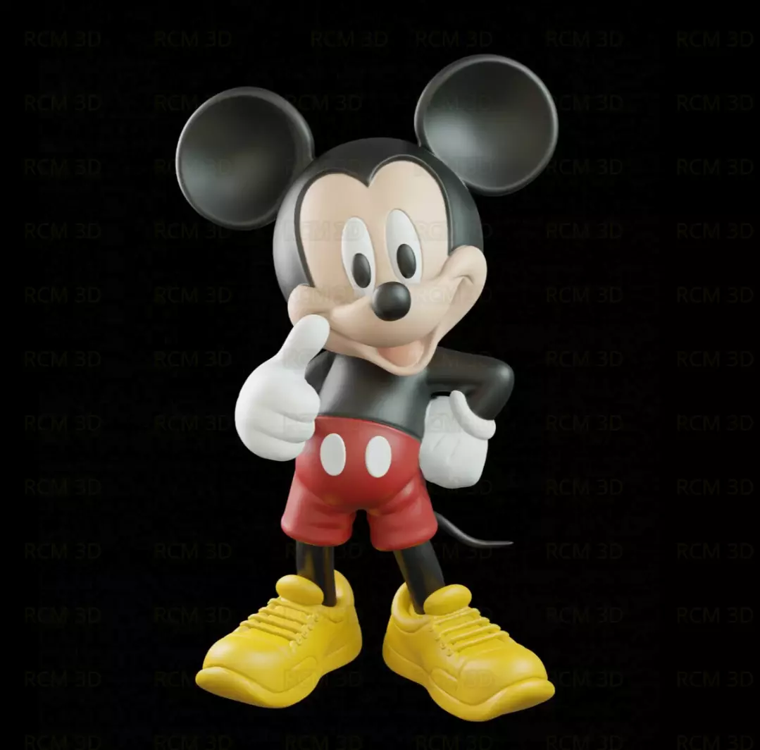 Mickey statue 3D print model