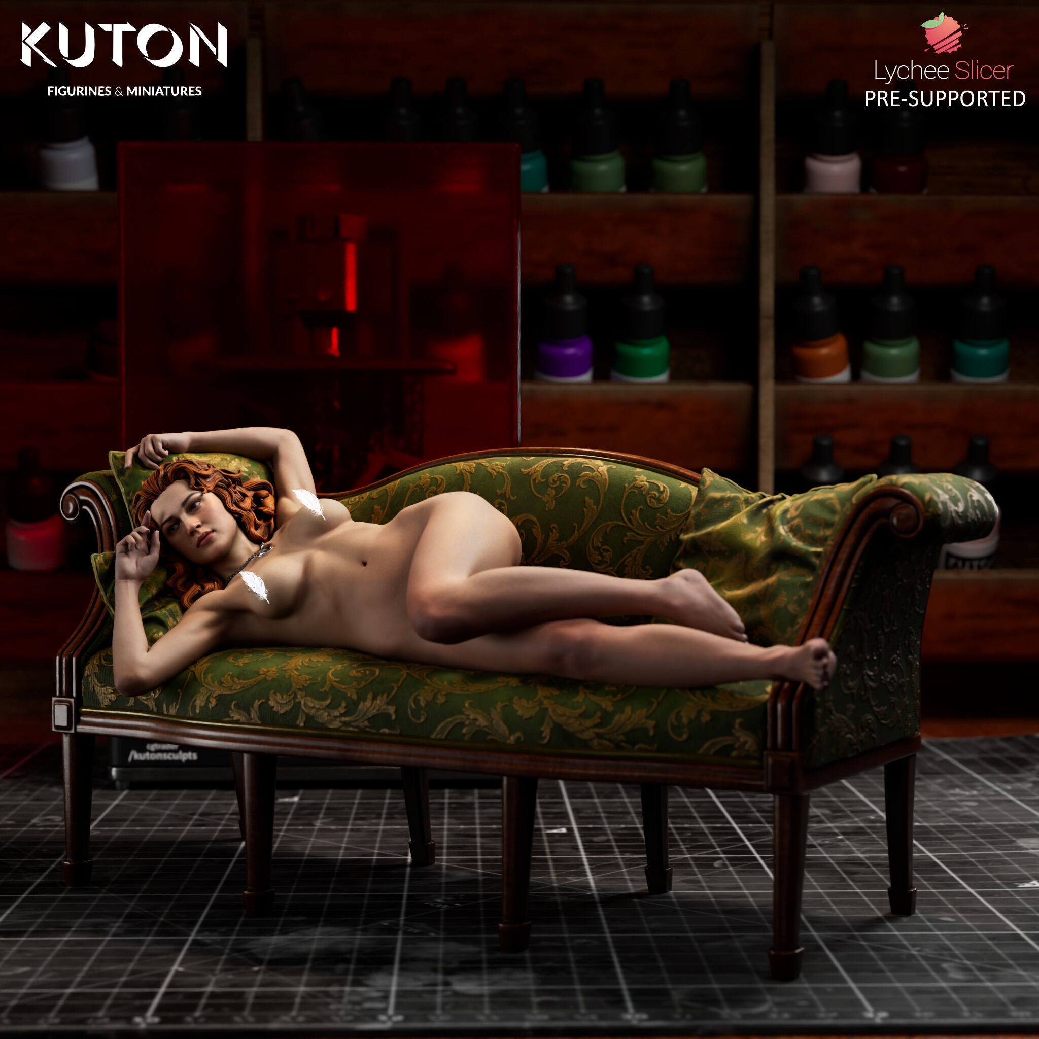 Rose Fanart 3D print model_2