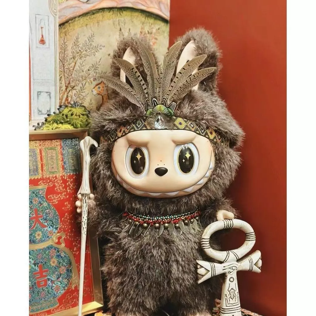 Labubu Tribal 3D STL File Unleash the Primal Spirit 3D print model_0