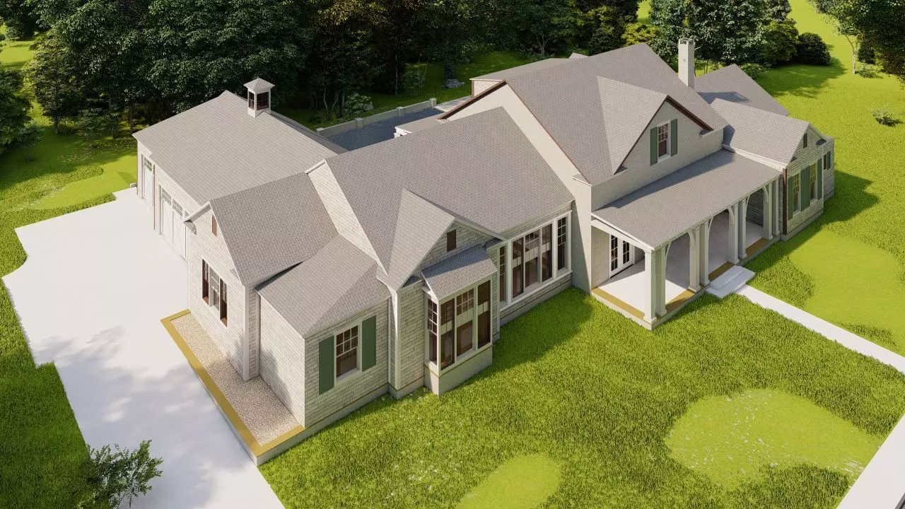 old house-Old Abandoned House 3D model