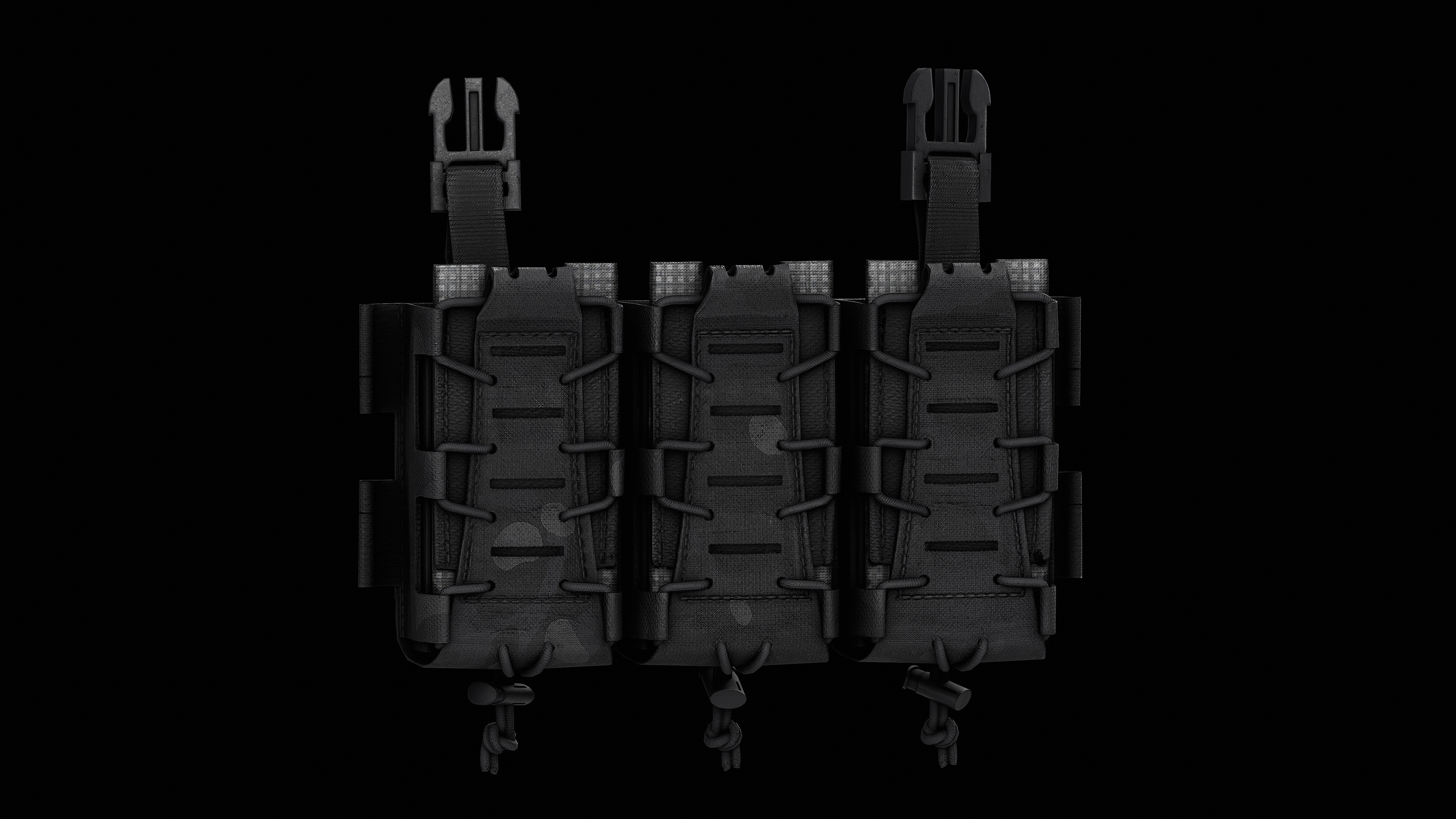 SLEDS-K Universal Placard Low-poly 3D model_4