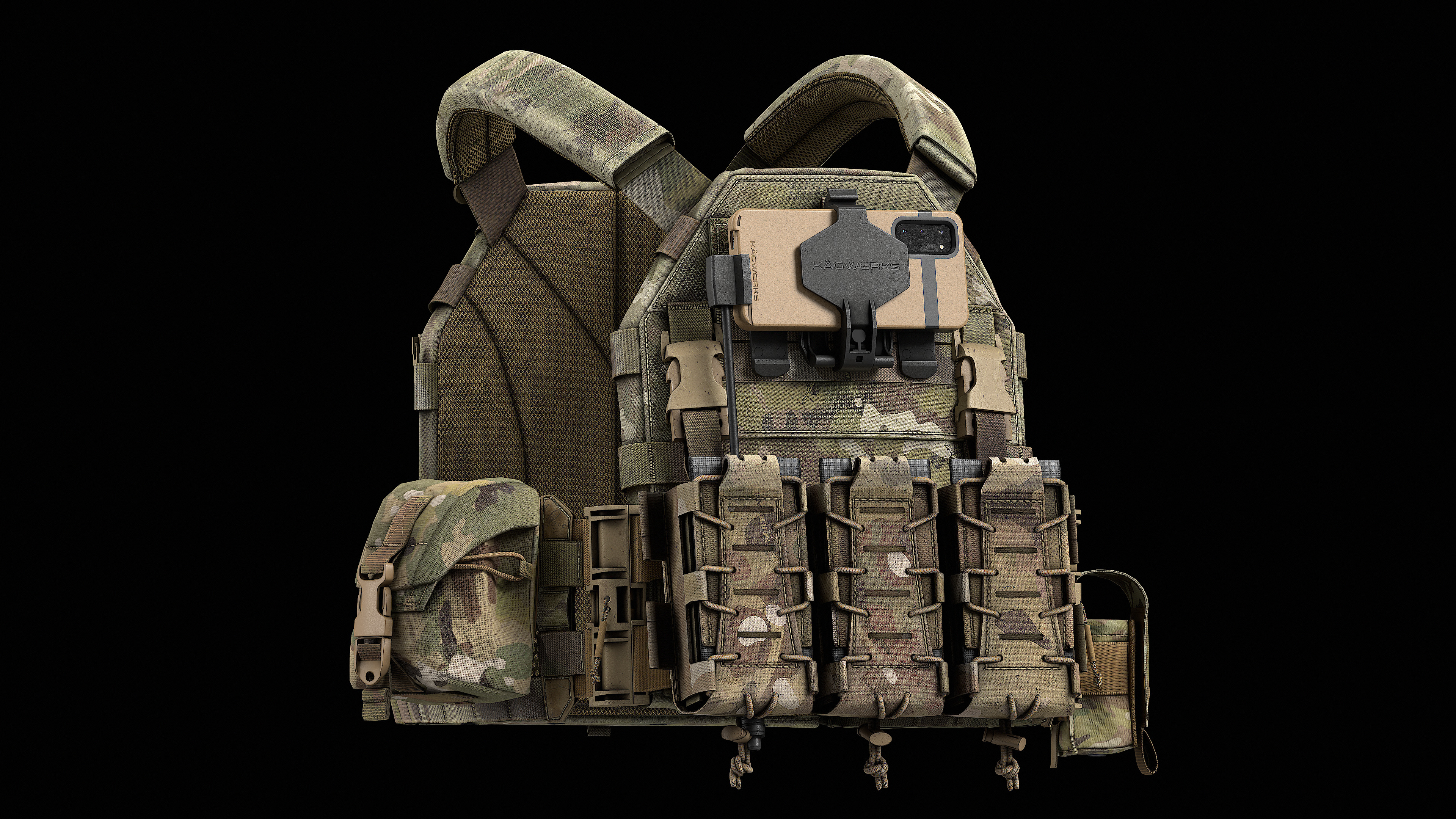 SLEDS-K Universal Placard Low-poly 3D model_10