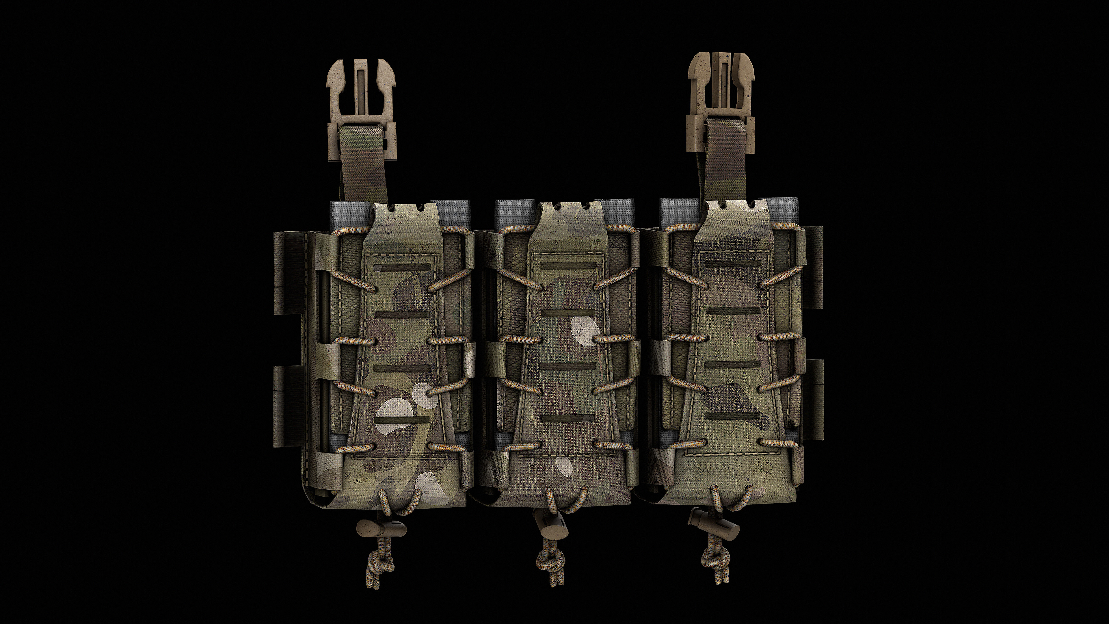 SLEDS-K Universal Placard Low-poly 3D model_3