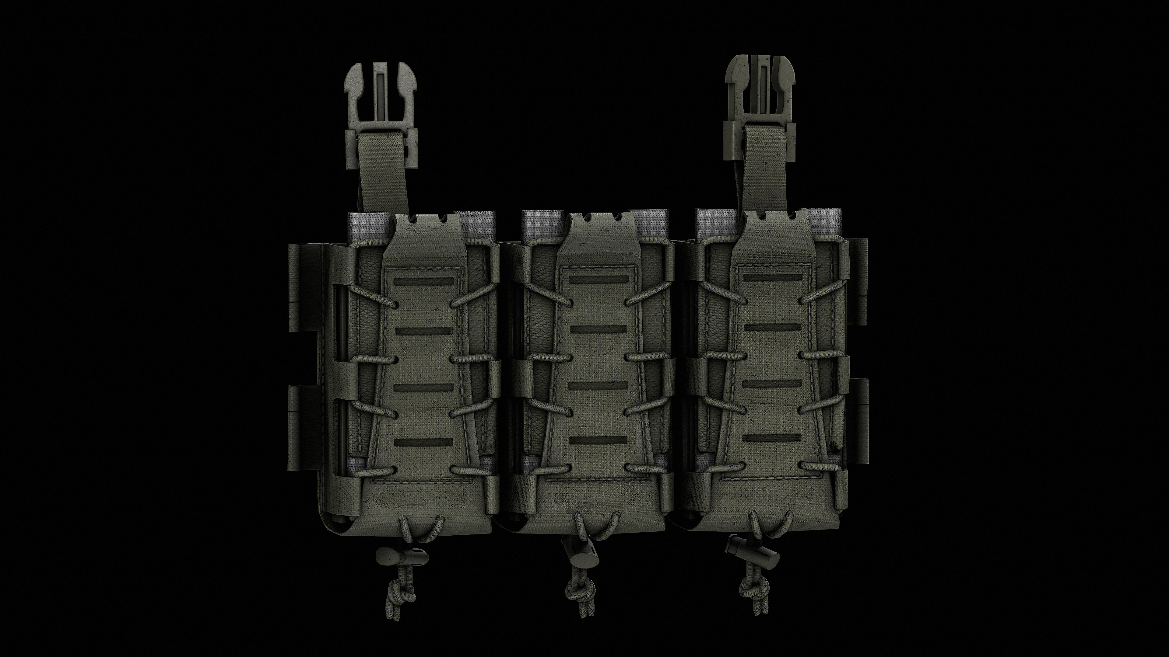 SLEDS-K Universal Placard Low-poly 3D model_6