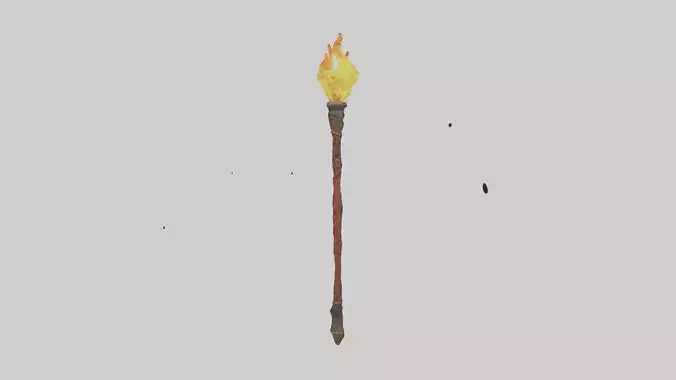 Fire Staff model