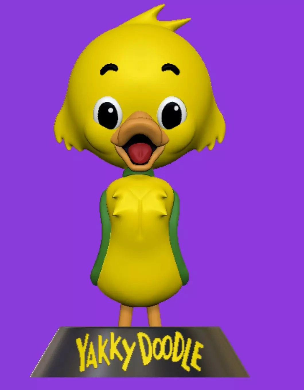 Yakky Doodle 3D print model