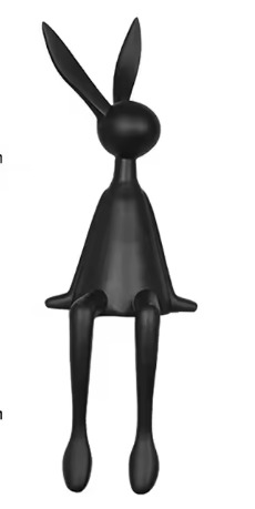 Figurines - Rabbit Statue Christmas Room - 3D print 3D print model_1