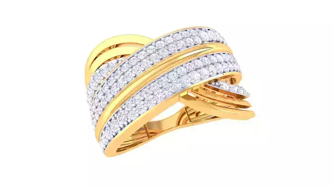  Women Ring MTL 3dm STL OBJ FBX Details