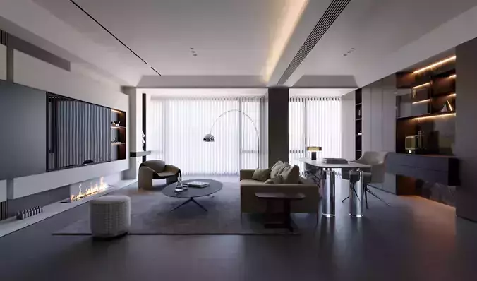 Apartment interior scenes    