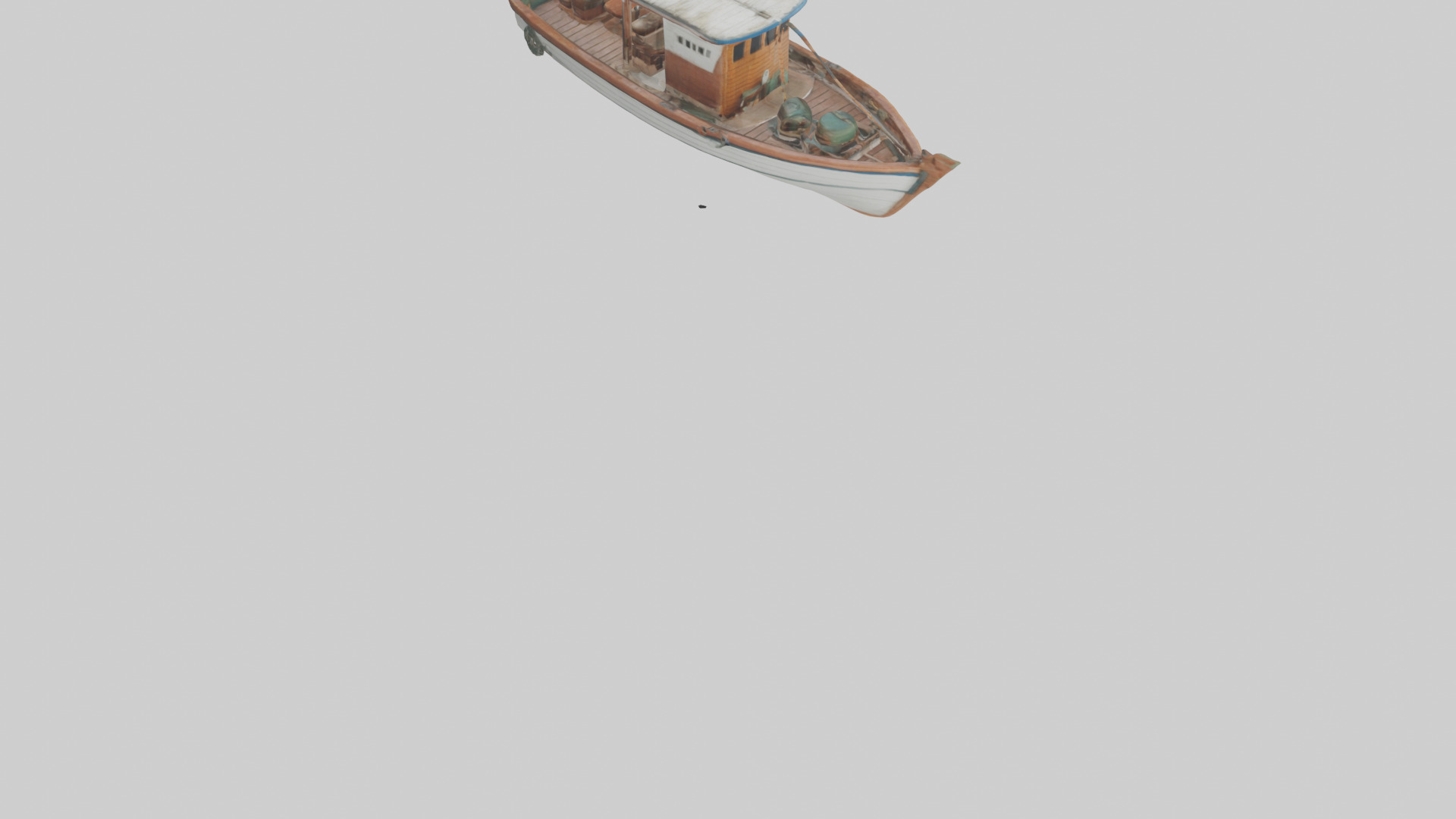 Fishing Boat model 3D model_6