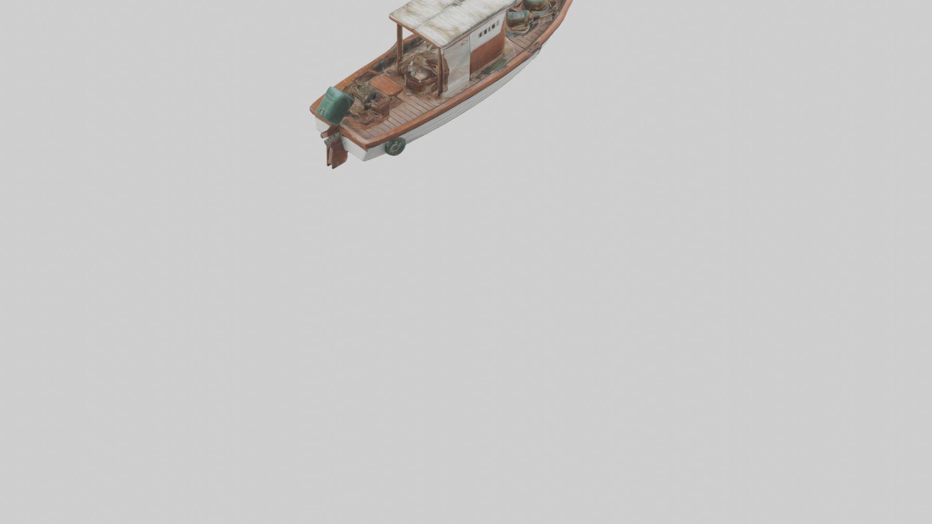 Fishing Boat model 3D model_4