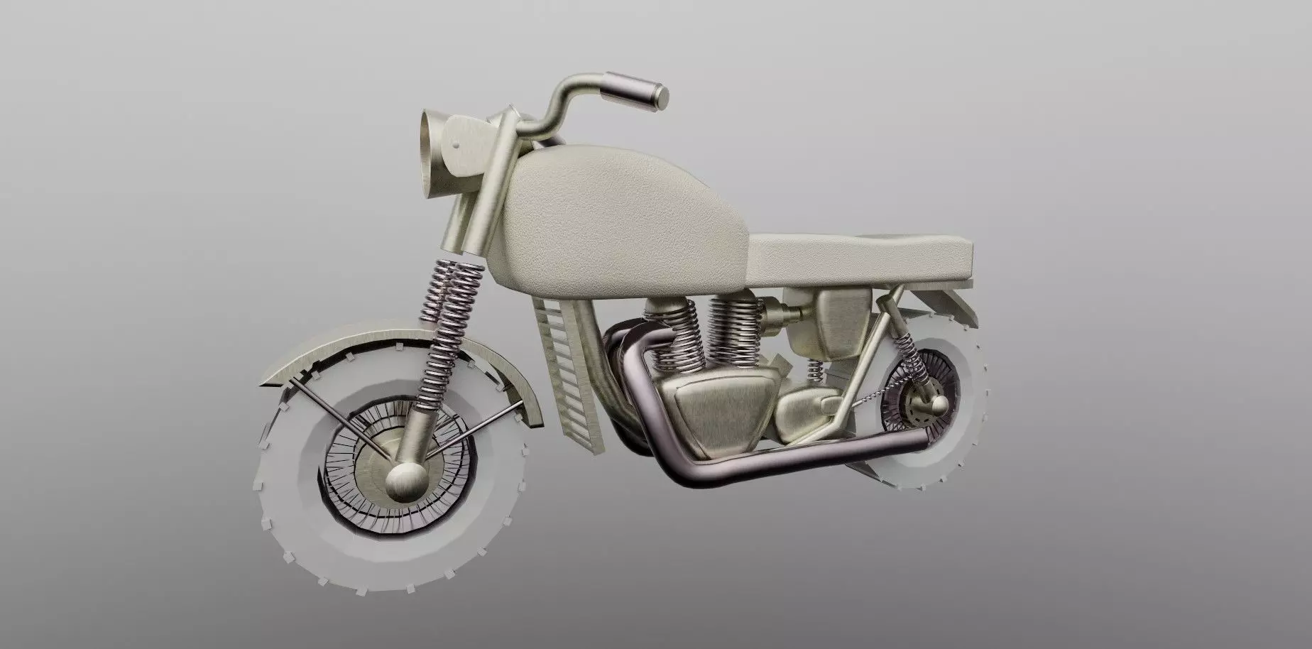 motorcycle Free low-poly 3D model