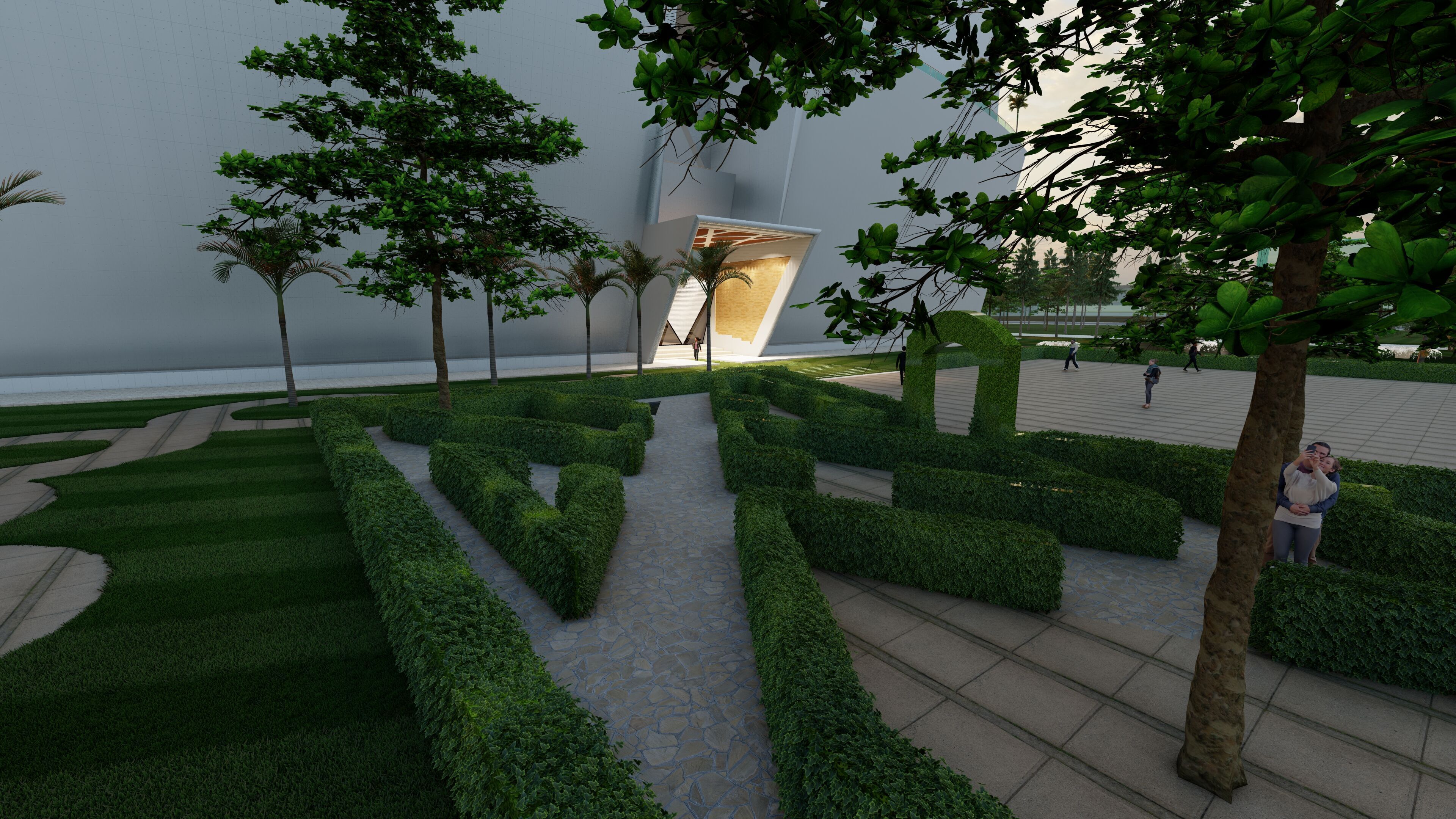 Modern Skyscraper 3D Model 3D model_8