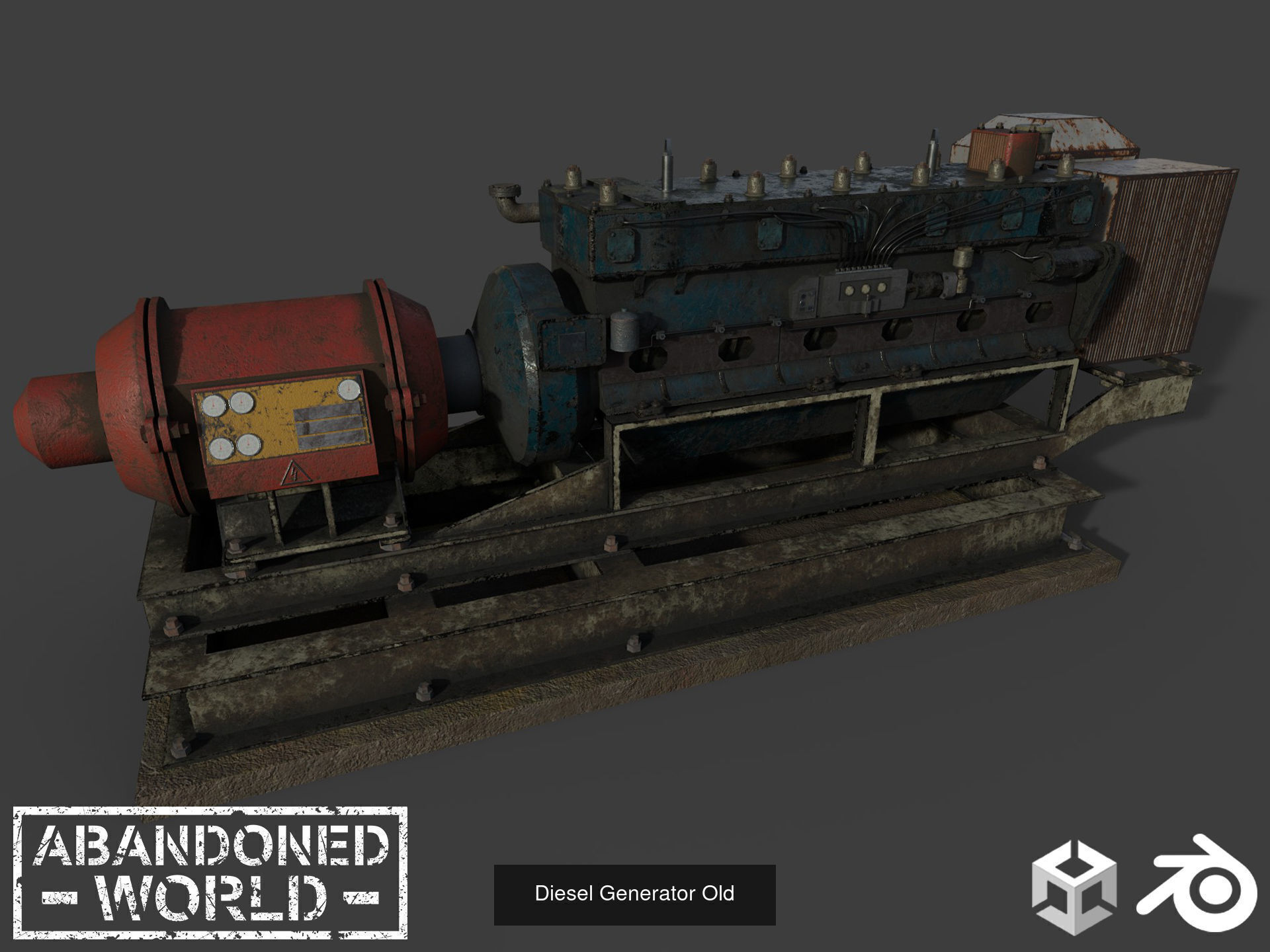 Modular Abandoned Shelter 3D Model Collection_6