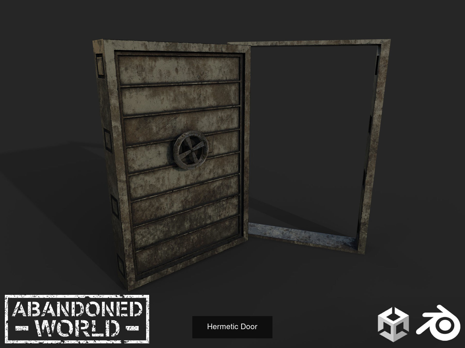 Modular Abandoned Shelter 3D Model Collection_11