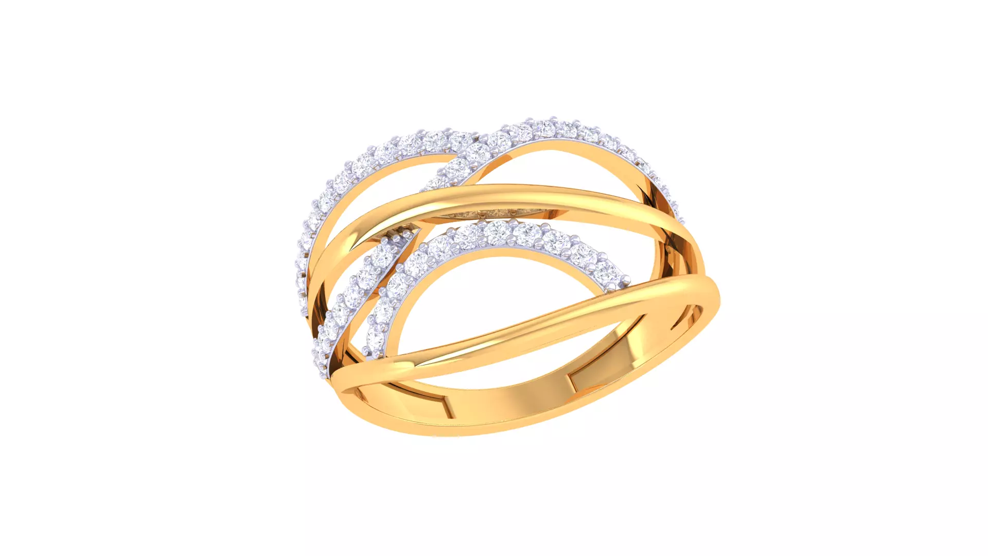  Women Ring MTL 3dm STL OBJ FBX Details 3D print model_0