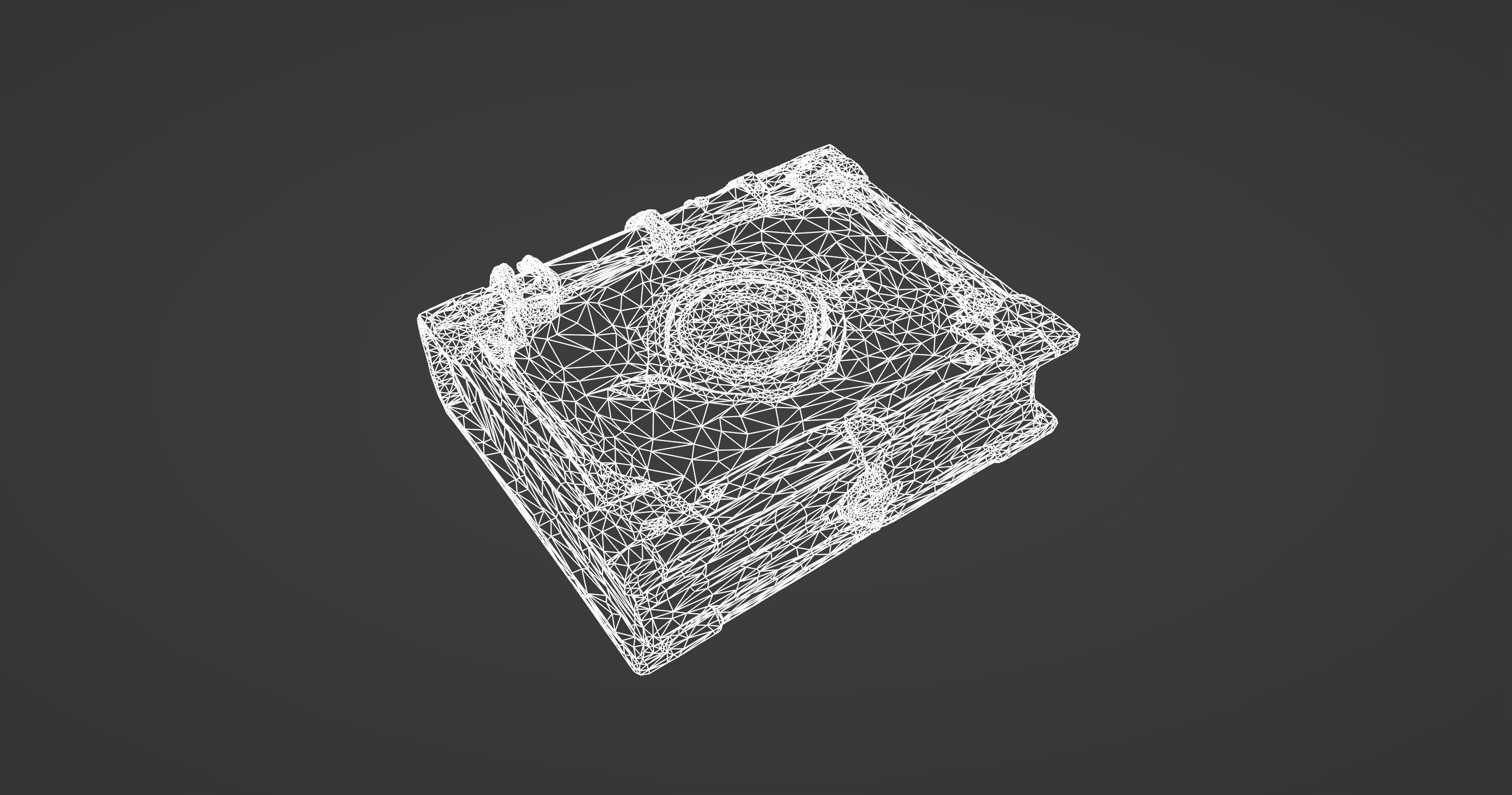 Ancient Enchanted Grimoire 3D model_10